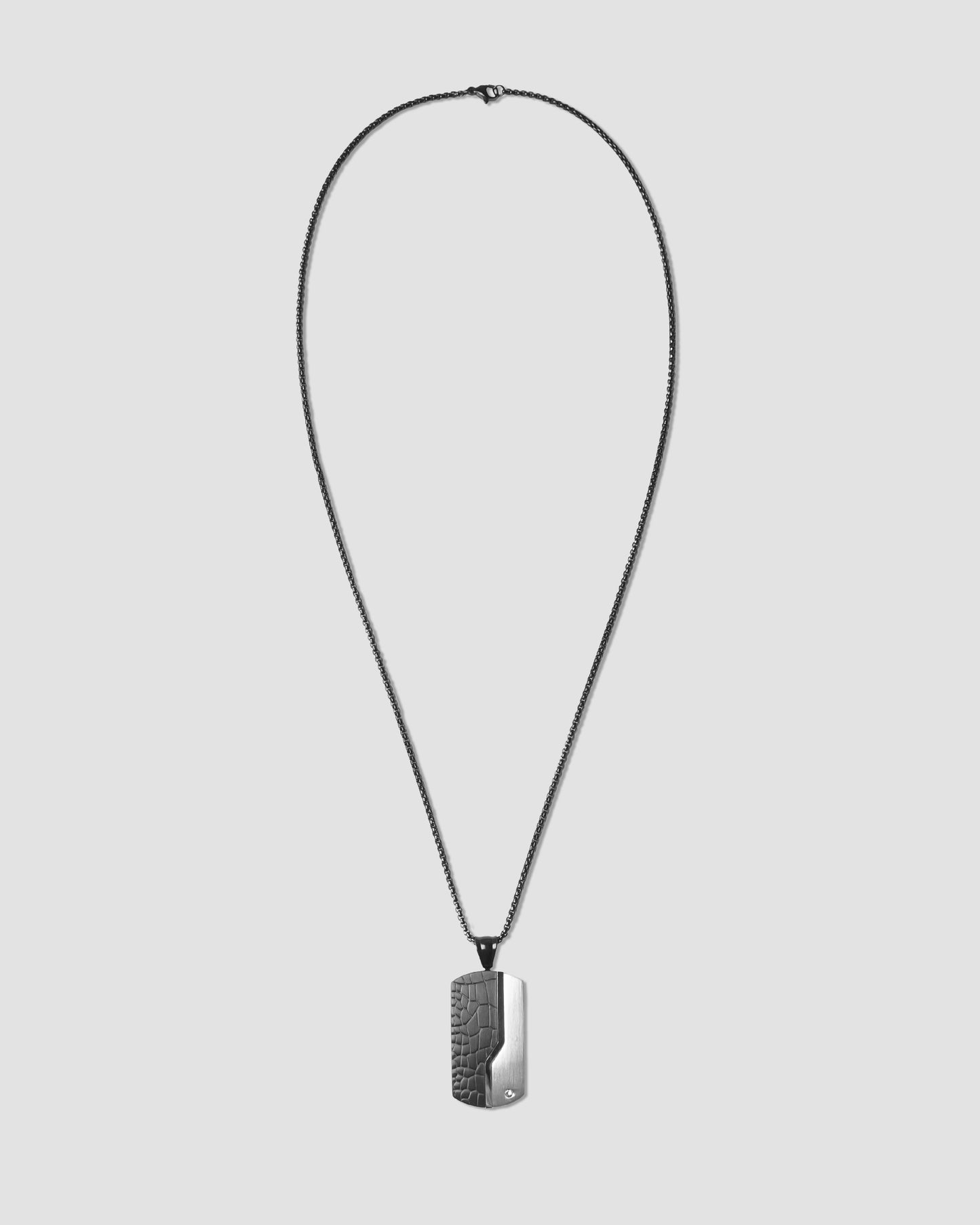Militärkette Silber