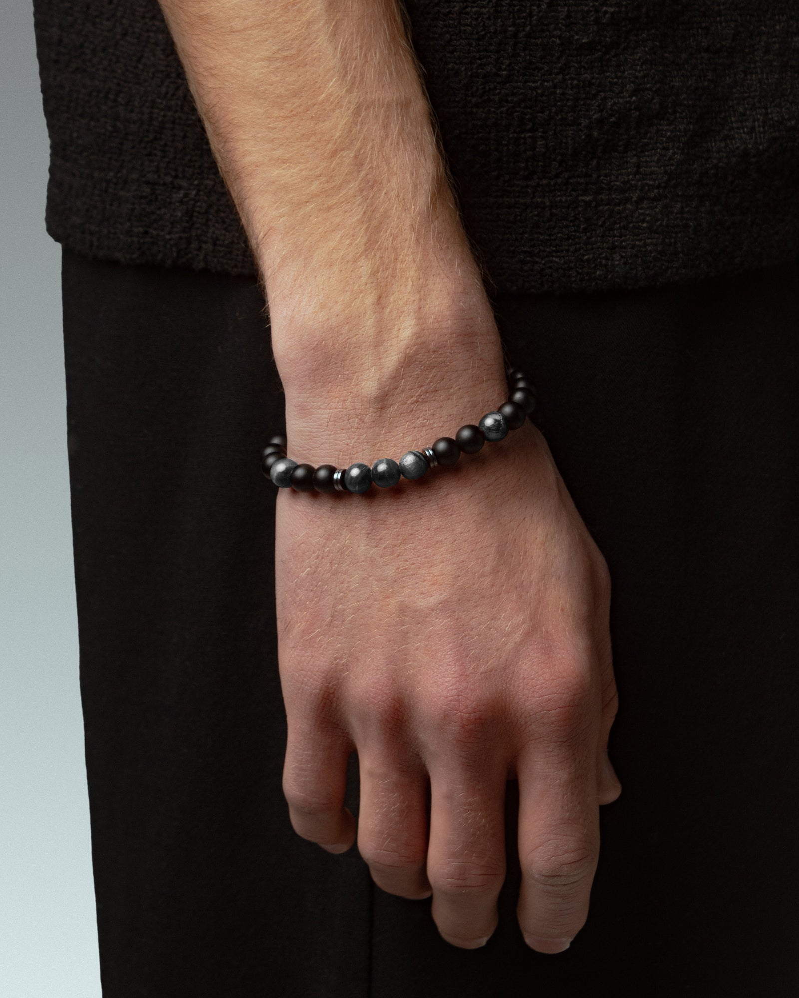 Perlenarmband Stein